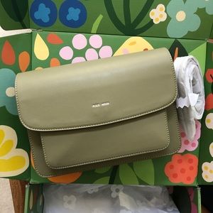 Pixie Mood Zoe crossbody purse- olive